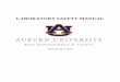 Au Lab Safety Manual - Auburn University