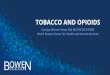 TOBACCO AND OPIOIDS