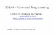 301AA -Advanced Programming