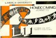 1957 Lincoln University Homecoming Brochure