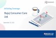 Initiating Coverage Bajaj Consumer Care Ltd