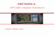 DP1200 Digital Readout - Newall