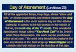Day of Atonement (Leviticus 23) - End-Time Pilgrim