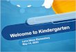 Welcome to Kindergarten - Surrey Schools