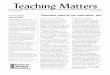 Teaching Matters - University of Kansas