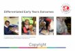 Differentiated Early Years Outcomes - Bristol