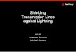 Shielding Transmission Lines against Lightning