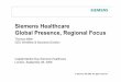 Siemens Healthcare Global Presence, Regional Focus