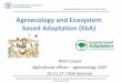 Agroecology and Ecosystem based Adaptation (EbA)