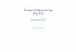 Integer Programming ISE 418 Lecture 12