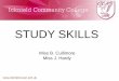 STUDY SKILLS - Icknield Community College