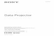 Data Projector - Sony