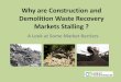 Why are C&D Waste Recovery Markets Stalling