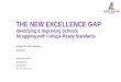THE NEW EXCELLENCE GAP - AASA