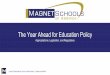 The Year Ahead for Education Policy