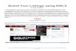 Brand Your Listings using KWLS