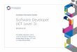 Candidate Information Booklet Software Developer (ICT Level 3)