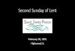 Second Sunday of Lent - SignUpGenius.com