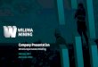 Company Presentation - Wiluna Mining Corporation