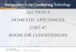 SECTION 9 DOMESTIC APPLIANCES UNIT 47 ROOM AIR …
