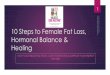 10 Steps to Female Fat Loss, Hormonal Balance & Healing