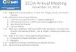 SECIA Annual Meeting - secomo.org