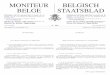 MONITEUR BELGISCH BELGE STAATSBLAD - IEC-IAB