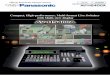 Compact, High-performance, Multi-format Live Switcher with 