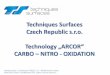 Techniques Surfaces Czech Republic s.r.o. Technology „ARCOR“