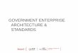GOVERNMENT ENTERPRISE ARCHITECTURE & STANDARDS