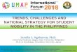 TRENDS, CHALLENGES AND NATIONAL STRATEGY FOR …