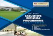 EXECUTIVE DIPLOMA PROGRAMME 2021-2022