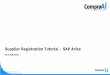 Supplier Registration Tutorial SAP Ariba