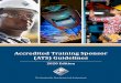 Accredited Training Sponsor (ATS) Guidelines