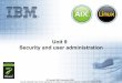 Unit 9 Security and user administration - MSU