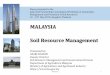 MALAYSIA Soil Resource Management