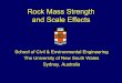 Rock Mass Strength and Scale Effects