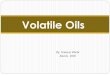 Volatile Oils - eopcw.com