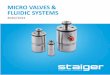 MICRO VALVES & FLUIDIC SYSTEMS