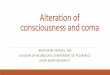 Alteration of consciousness and coma