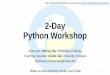 2-Day Python Workshop