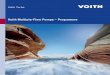 Voith Multiple-Flow Pumps – Programme