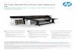Ink HP Latex R2000 Plus Printer with Tables and