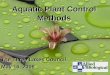 Aquatic Plant Control Methods - Three Lakes Council