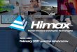 : HIMX February 2021 - Seeking Alpha