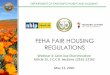 FEHA Fair Housing Regulations