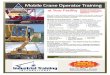 Mobile Crane Operator Training - ITI