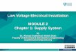 Low Voltage Electrical Installation MODULE 2 Chapter 1 