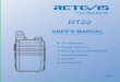 RT22 - Retevis