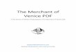 The Merchant of Venice PDF - No Sweat Shakespeare